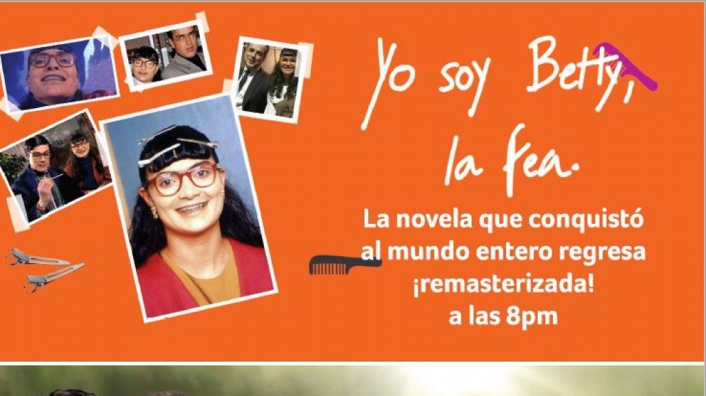 Bloque nocturno de Telemundo cambia desde hoy con regreso de “Yo soy Betty, la Fea” en versión remasterizada y estreno de producción turca “No llores por mí” 