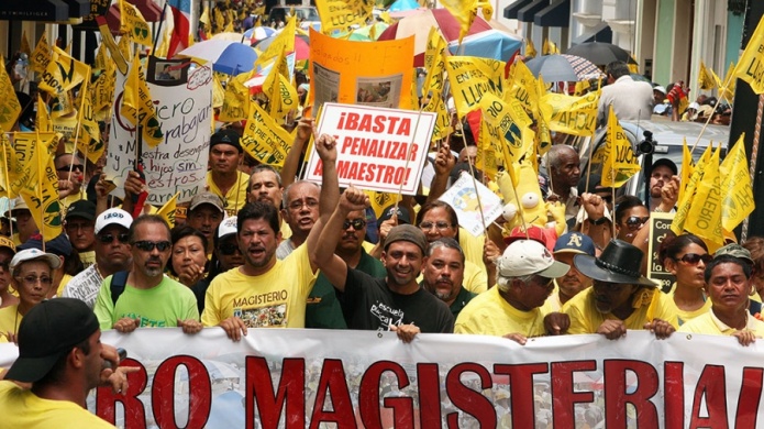 FederaciÃ³n de Maestros se suma a movilizaciÃ³n contra la reforma laboral