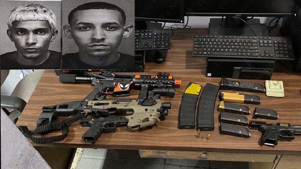  Video: Arrestado un param&eacute;dico del municipio de Vega Baja y otro hombre, disparando con armas largas 