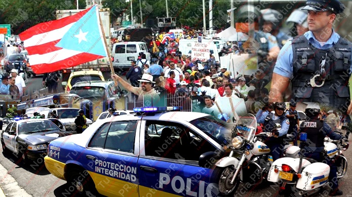 PolicÃ­as se tiran a la calle este Martes a protestar contra "El Abuso" y "EliminaciÃ³n de beneficios" 
