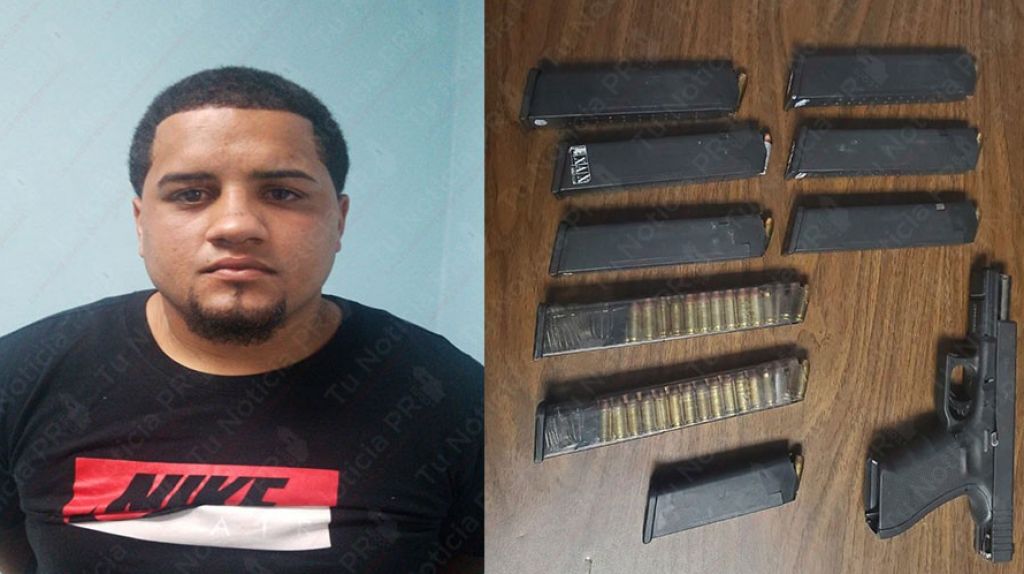  Arrestado en Can&oacute;vanas con una pistola autom&aacute;tica y decenas de municiones 
