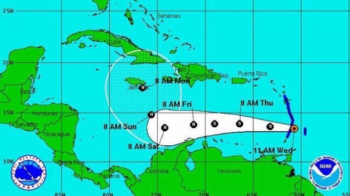 Se forma la tormenta tropical Matthew... 