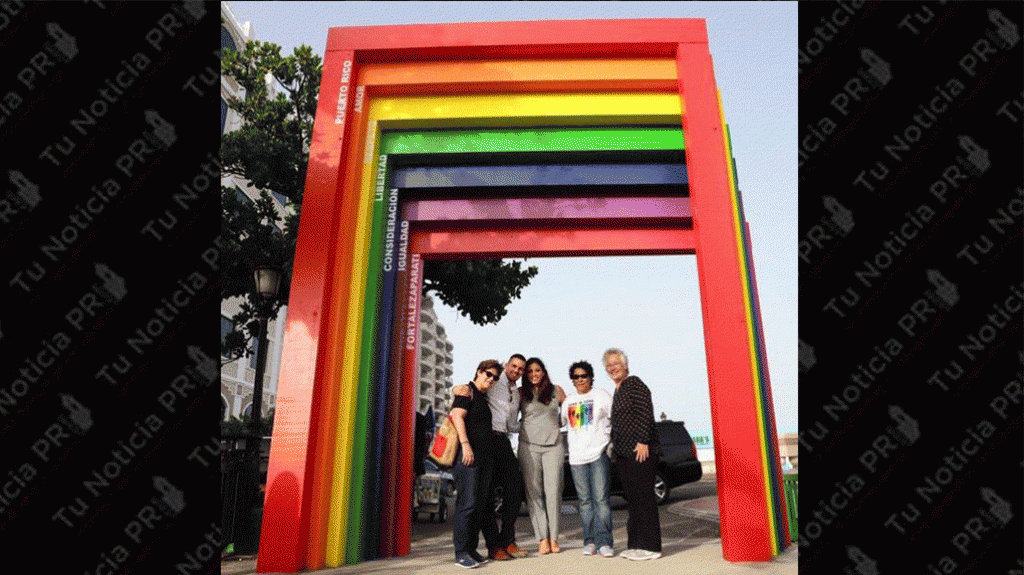  Primera Dama inaugura P&oacute;rtico de la Igualdad 