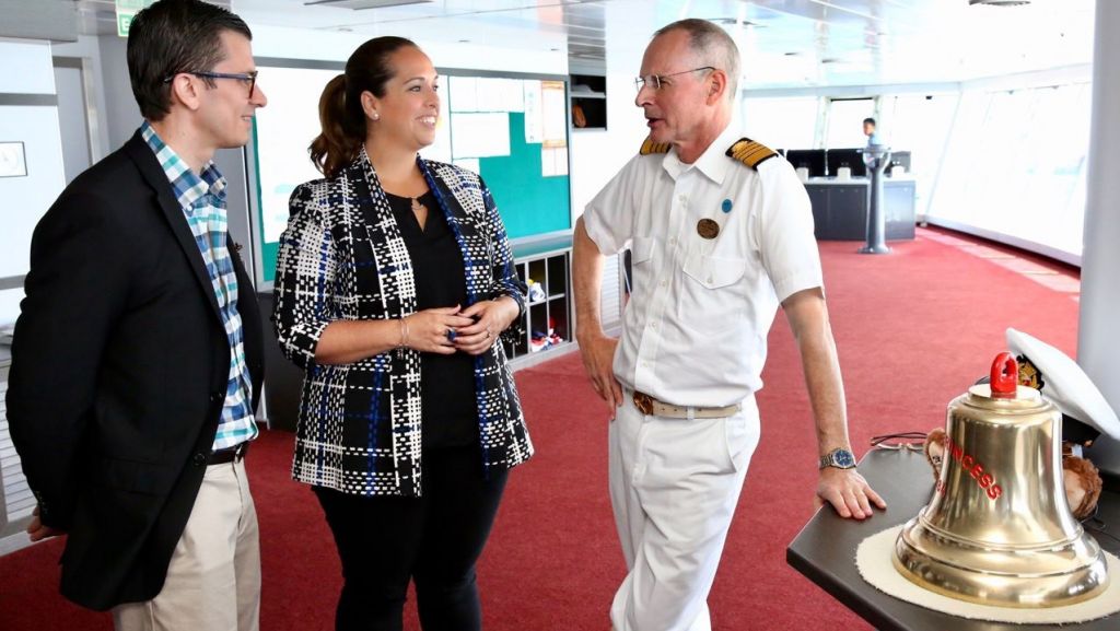  Llega el barco crucero Royal Princess en su primera visita a Puerto Rico 