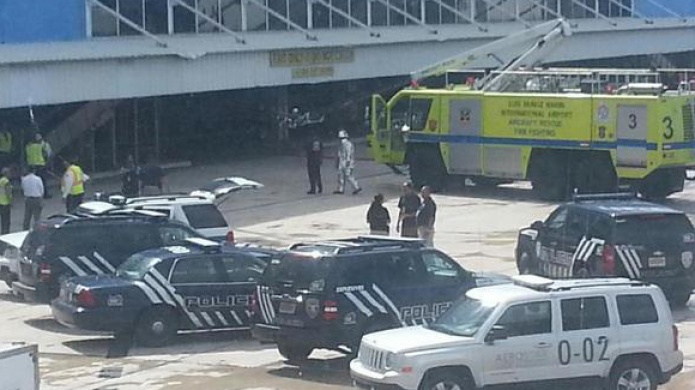 Pote de aerosol detiene Aeropuerto Luis MuÃ±oz MarÃ­n