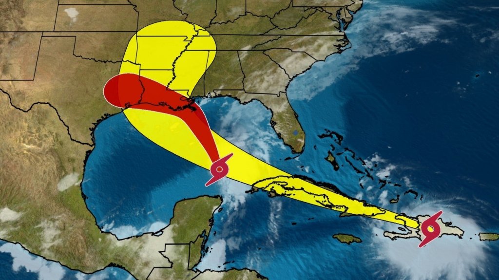  Tormentas Laura y Marco avanzan por el Caribe con un mismo destino: EE.UU 