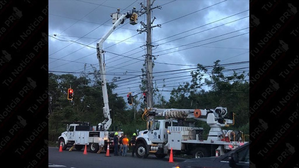  Quedan 11 mil clientes sin luz y AEE finiquita preparativos para temporada de huracanes 