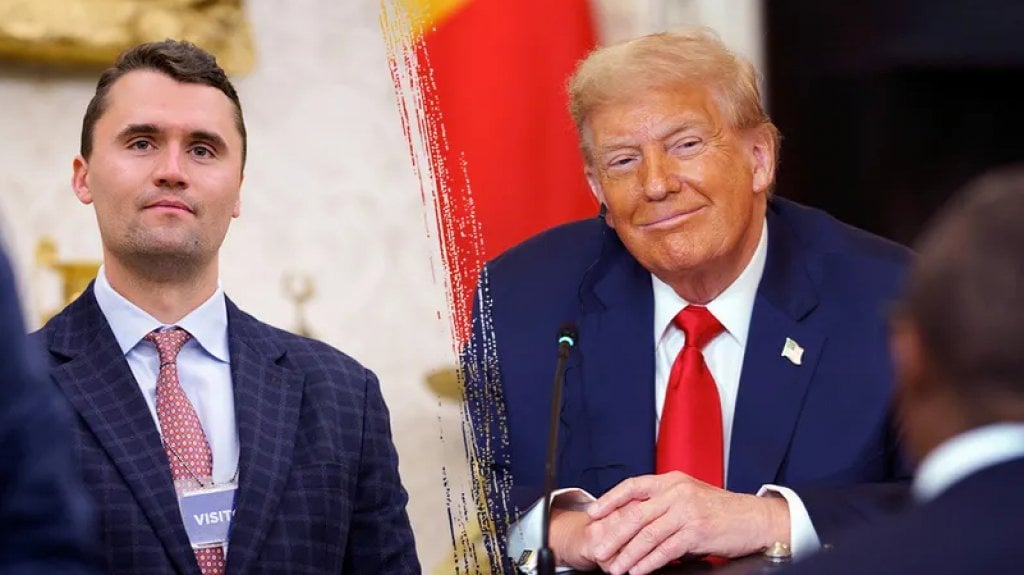  En video momento en que disparan contra un linfluencer PRO-TRUMP en universidad de Utah 