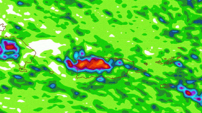 Tardes muy activas en los prÃ³ximos dÃ­as...