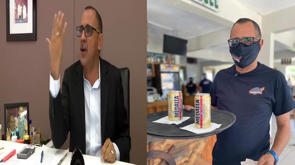  Video: Exsenador Abel Nazario ahora es mesero 