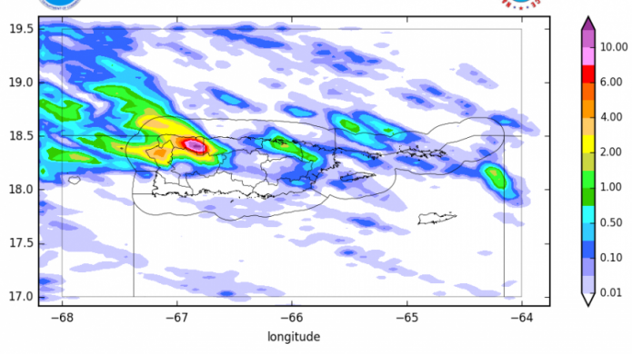Onda Tropical pasa al Sur, hoy. Tiempo mayormente soleado desde el lunes...