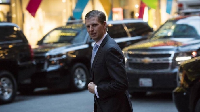 Viaje de negocios de hijo de Trump costÃ³ $97,830 a los contribuyentes
