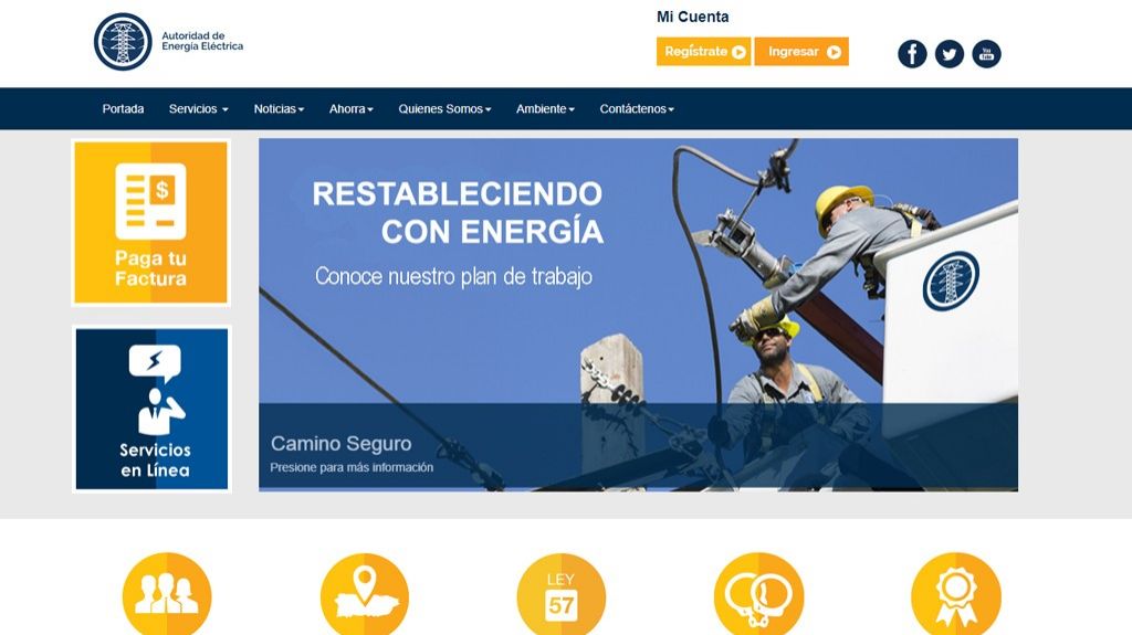  Aviso a los clientes de la AEE 