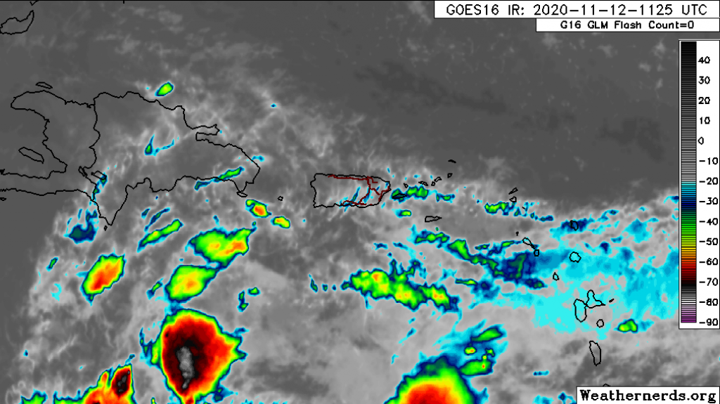  Tiempo mayormente nublado y variable hoy, jueves 