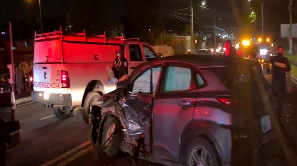  Video: Varios heridos en accidente de transito en Trujillo Alto 