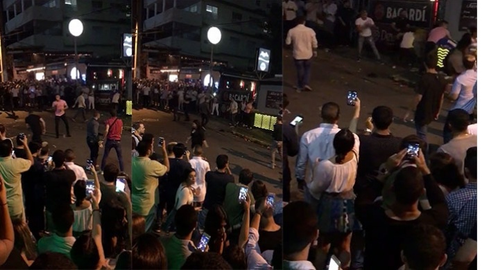 Video: Tremendo motín anoche en la placita de Santurce 