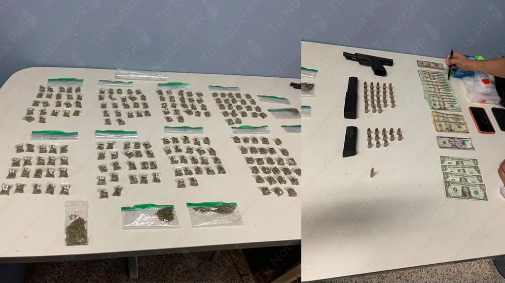  Dos arrestados en residencial de San Juan durante allanamiento de la unidad de Drogas 