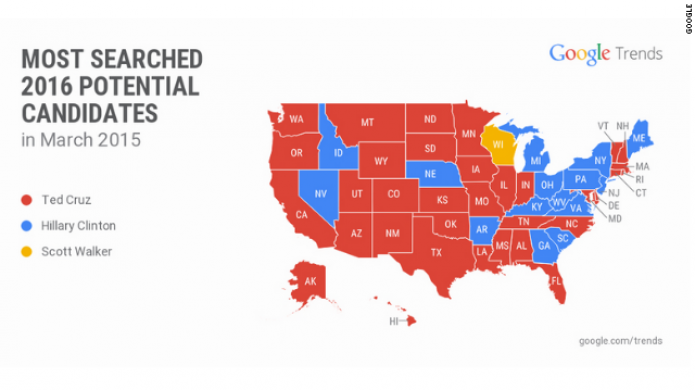 Las sorprendentes bÃºsquedas en Google sobre los precandidatos presidenciales