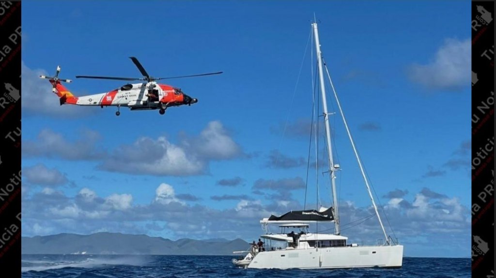  Guardia Costera rescata a hombre que sufri&oacute; accidente en velero 