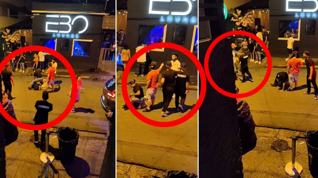  La que aparece peleando en la placita de Santurce, es una guardia de seguridad 