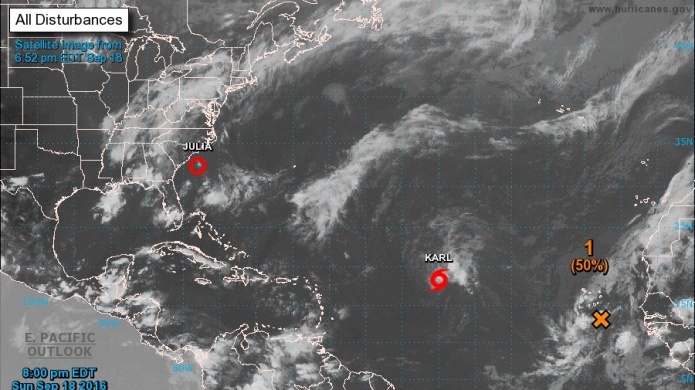 Vaguada producira aguaceros en las tardes...