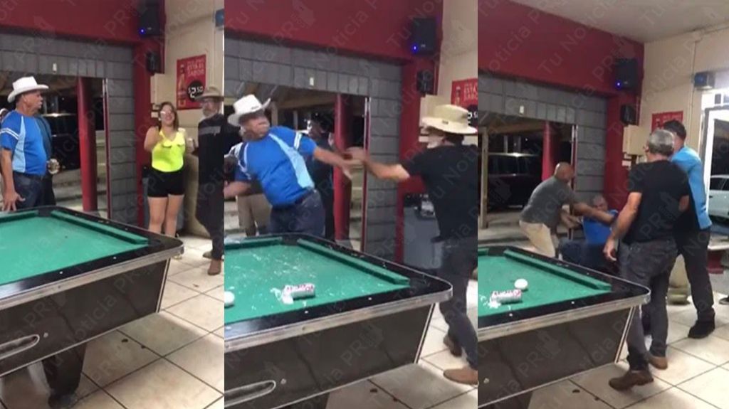  Video: Dos &ldquo;Doncitos Boricuas&rdquo; se tiraron con la lata de cerveza y uno le dio un "Nocaut" al otro 