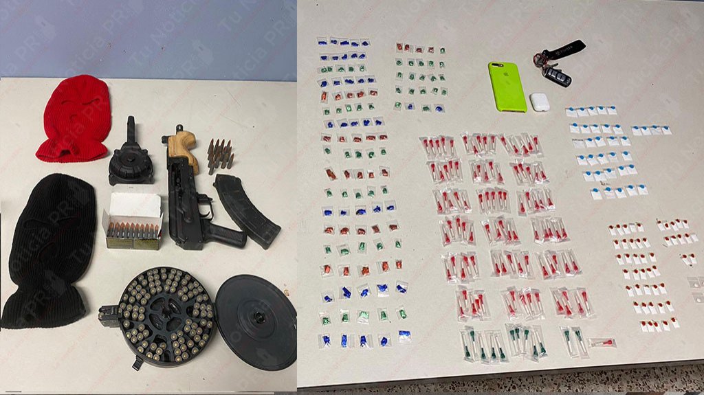  Un arrestado, drogas y un rifle ocupado durante intervenciones en Carolina y Lo&iacute;za 