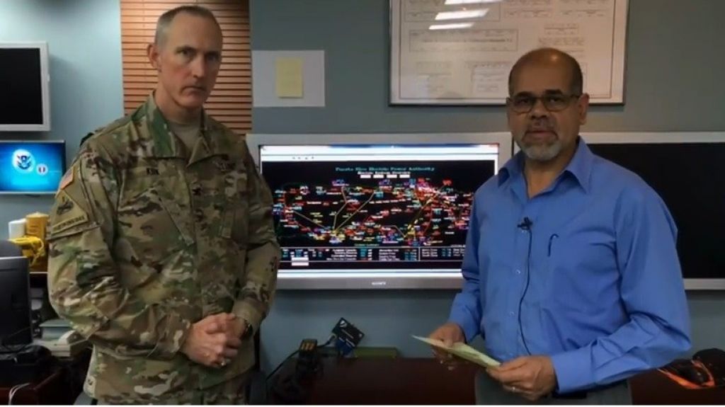  AEE: contin&uacute;a el flujo de materiales para restaurar el sistema el&eacute;ctrico de la isla 