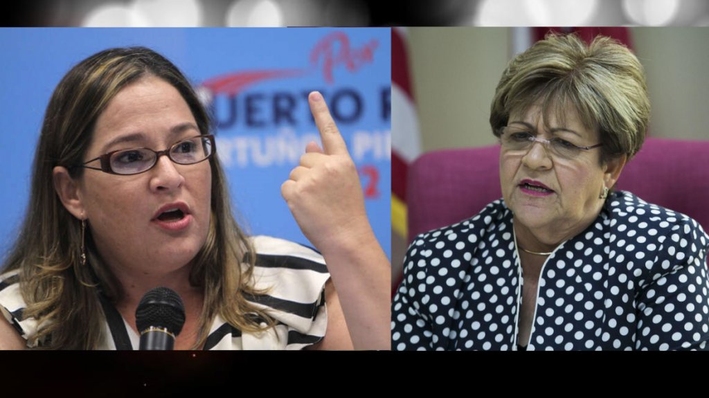  La exsenadora Melinda Romero y exalcaldesa Mar&iacute;a &ldquo;Mayita&rdquo; Mel&eacute;ndez agradecen confianza de correligionarios del PNP que las escogieron para cabildear en el Congreso federal 