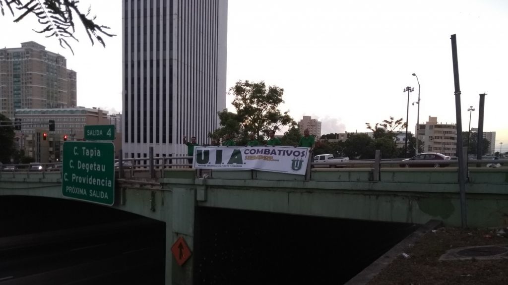  UIA realiza manifestaci&oacute;n en Minillas 