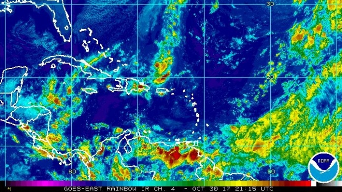 El oeste-interior y suroeste recibirÃ¡n aguaceros en las prÃ³ximas tardes