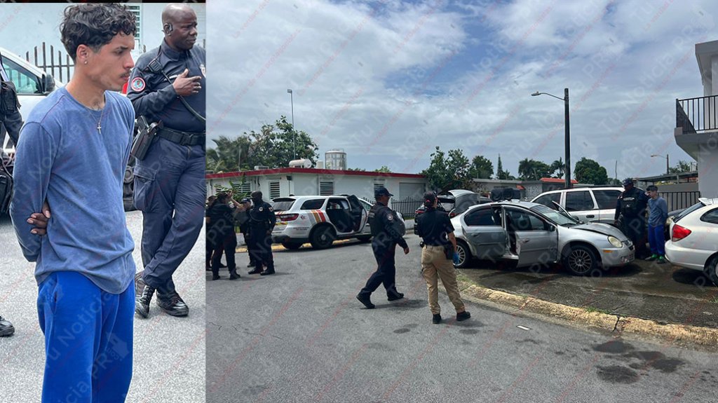  Fotos&rdquo; Municipales de Carolina arrestan hombre armado de un rifle que intent&oacute; &ldquo;tirotear&rdquo; en una escuela 