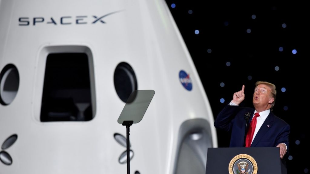  Trump: "Pronto aterrizaremos en Marte y tendremos las mejores armas jam&aacute;s imaginadas" 