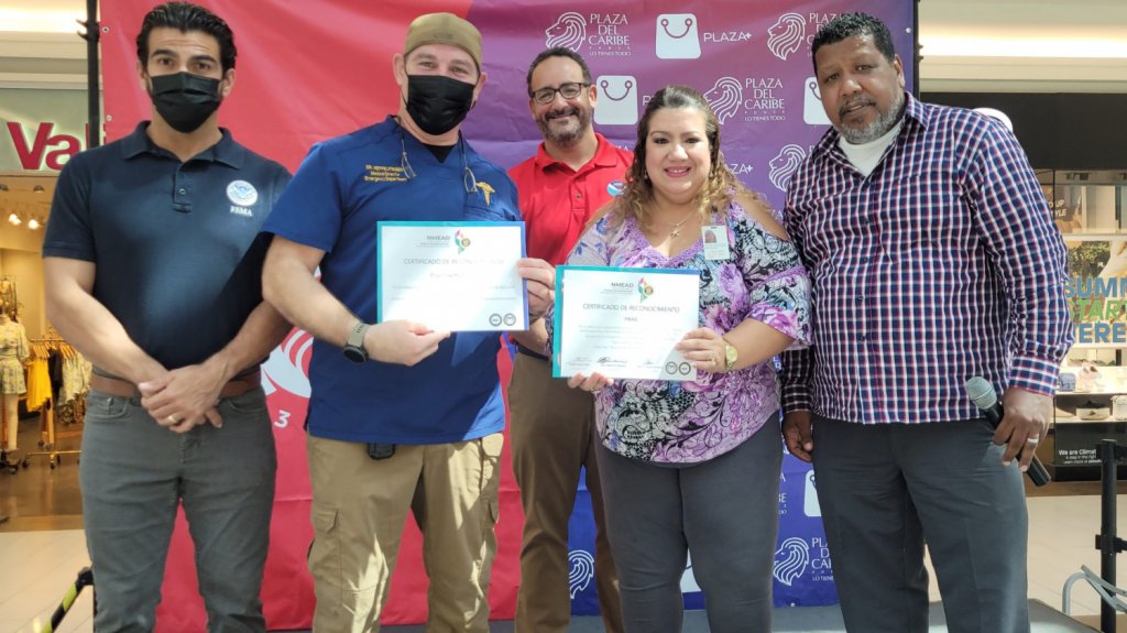  Reconoce el Nmead a organizaciones voluntarias en la Semana de Manejo de Emergencias 