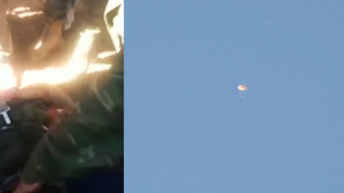 Un bombardero ruso SU24 es derribado en Siria