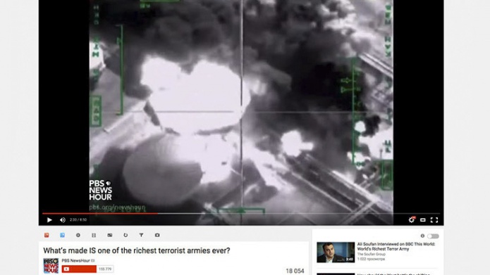 Â¿Por quÃ© se cuelgan las medallas de Rusia? Una cadena atribuye a EE.UU. ataques rusos contra el EI