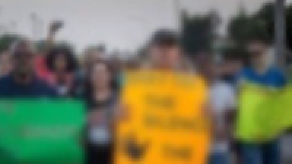  Manifestaci&oacute;n en Barranquitas por falta de luz 