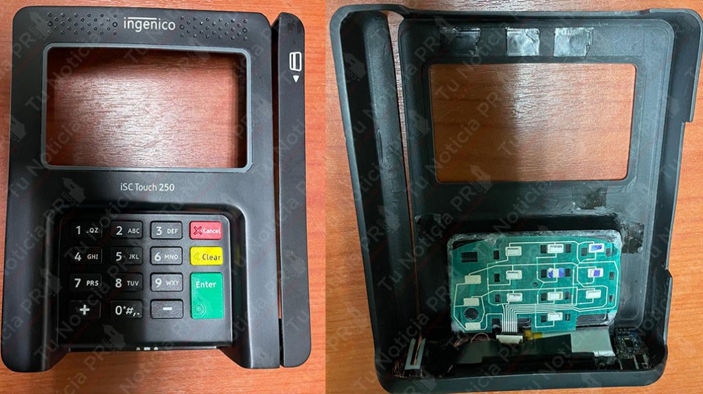  Ocupan en Walmart de Manat&iacute; aditamento utilizado en caja registrado para clonar las tarjetas de cr&eacute;dito 