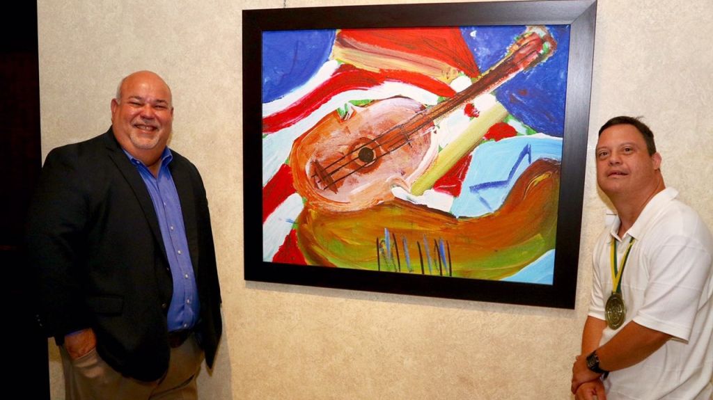 GalerÃ­a en la CÃ¡mara de Representantes se viste con obras de arte de jÃ³venes con SÃ­ndrome Down