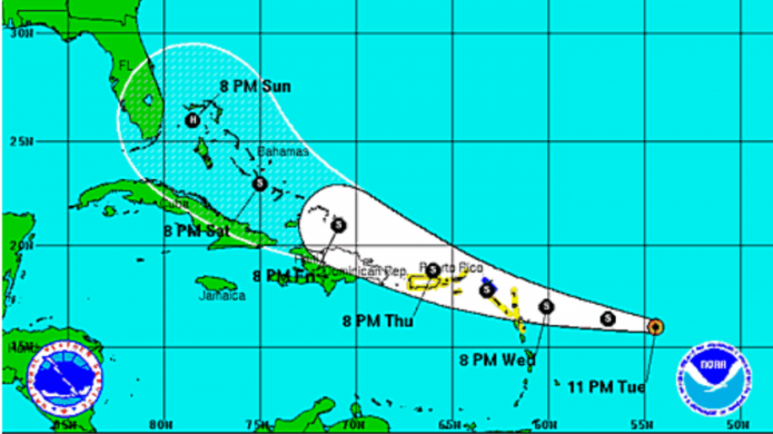 Vigilancia de Tormenta Tropical para Puerto Rico...