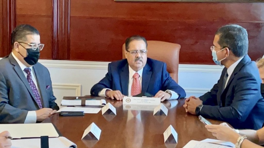  Gobernador propone auditar la deuda p&uacute;blica y retorno de pensionados y retirados al gobierno central y presidente de la C&aacute;mara dice no ser&aacute; piedra de tropiezo 