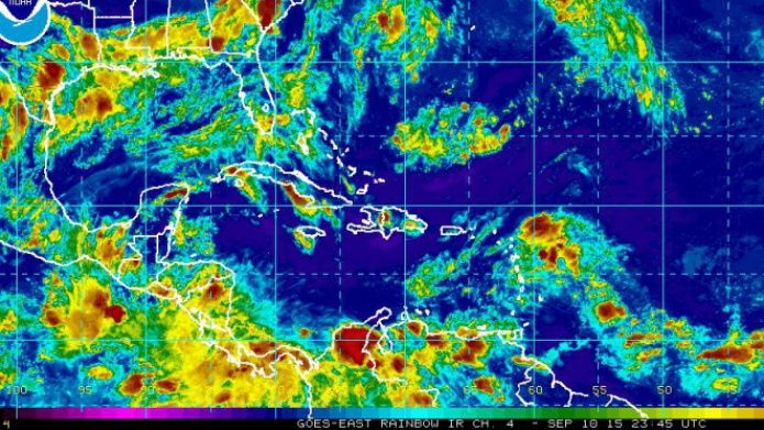 Remanentes de Grace llegarÃ¡n en las prÃ³ximas horas...