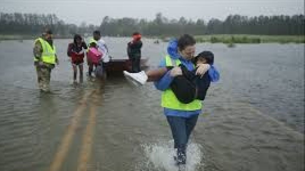  Vea video de las labores de rescate en EE.UU. tras el paso de Florence 