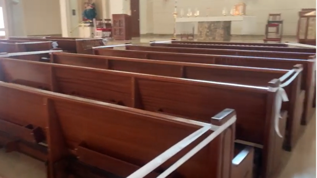  Incidente de insultos en una iglesia por no llevar una mascarilla puesta 