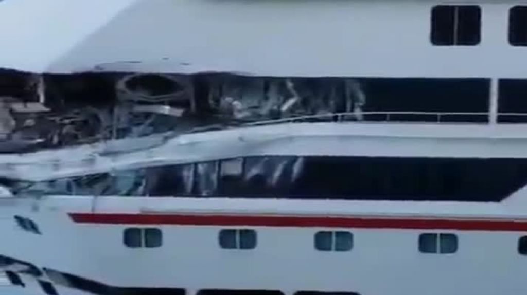  Video: Chocan dos cruceros de Carnival en la isla de Cozumel esta ma&ntilde;ana 