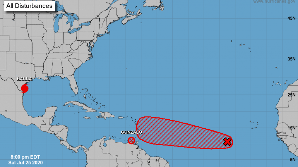  Continúa en aumento el potencial ciclónico para amplia onda tropical 