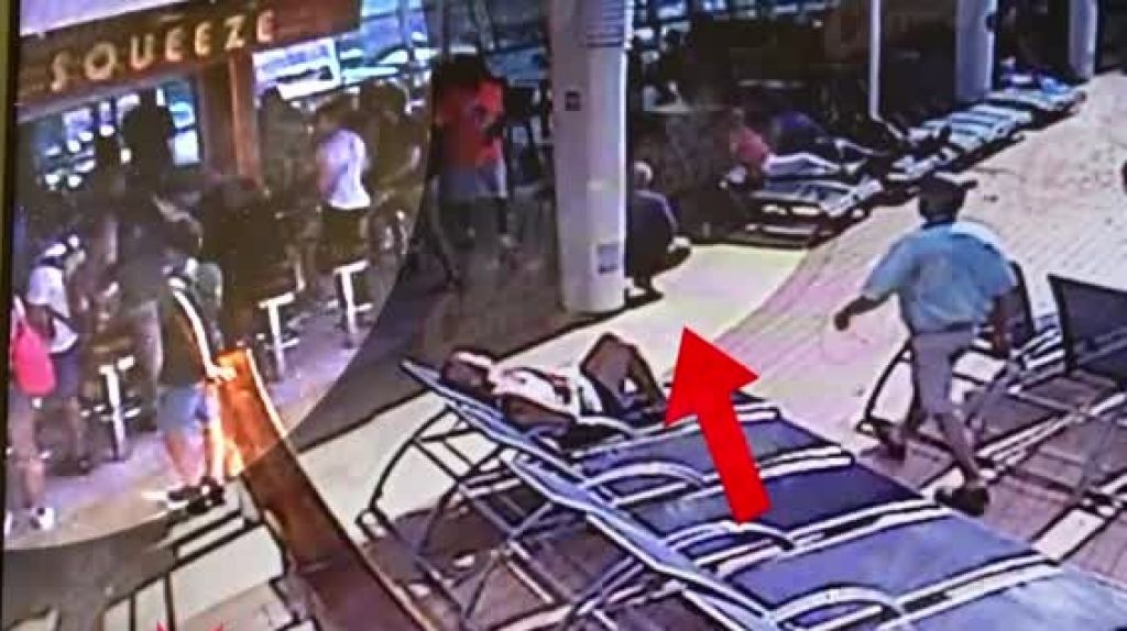  Publican video del momento en que abuelo de menor que muri&oacute; en crucero &ldquo;la deja caer&rdquo; 