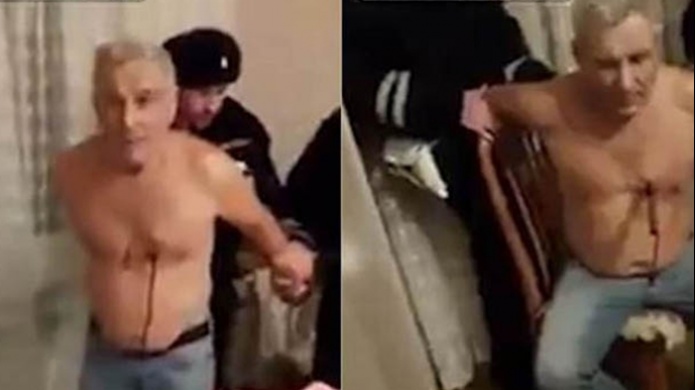 Video: hombre se apuÃ±ala en el corazÃ³n porque su amante lo dejÃ³