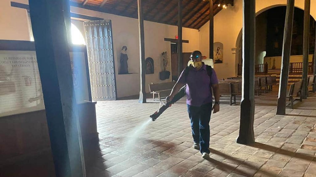  ICP realiza trabajos de limpieza y desinfecci&oacute;n en sus museos y parques 