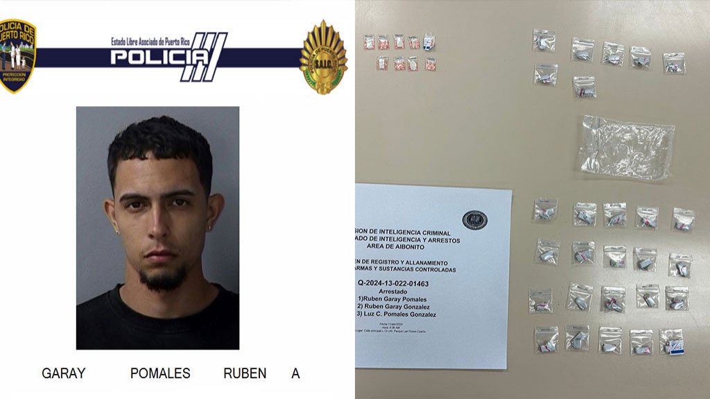  Arrestado con drogas en Coamo 